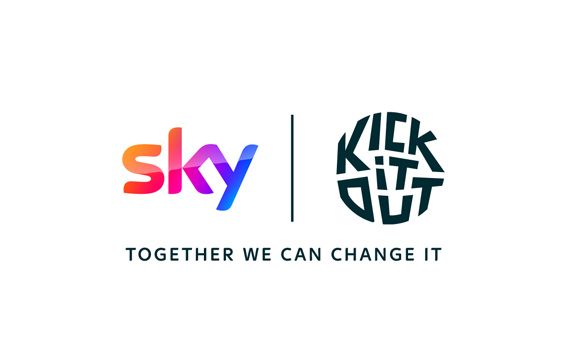 Sky and Kick It Out logo