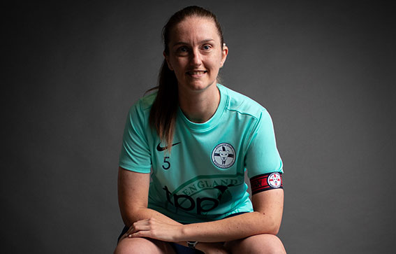 Finding deaf football was life-changing for me - Claire Stancliffe 