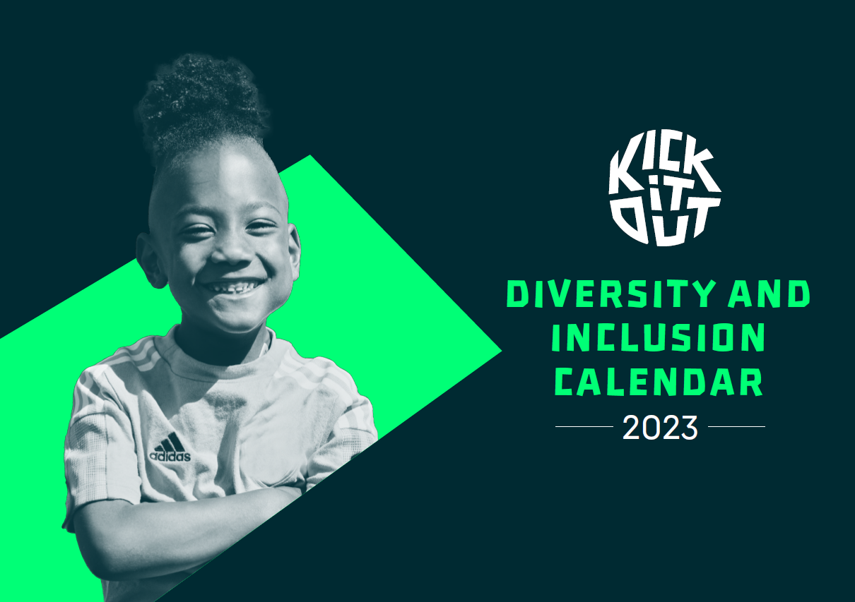 Front page of a Diversity and Inclusion Calendar